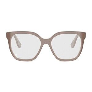 Fendi Fe50087i Lettering Square Glasses - NWT